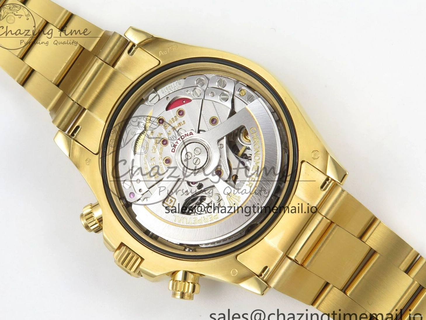 1:1 Edition V6（Gain YG Dial Weight） QF Daytona Best SH4131 Green On 126508 Markers Bracelet Stick 0105